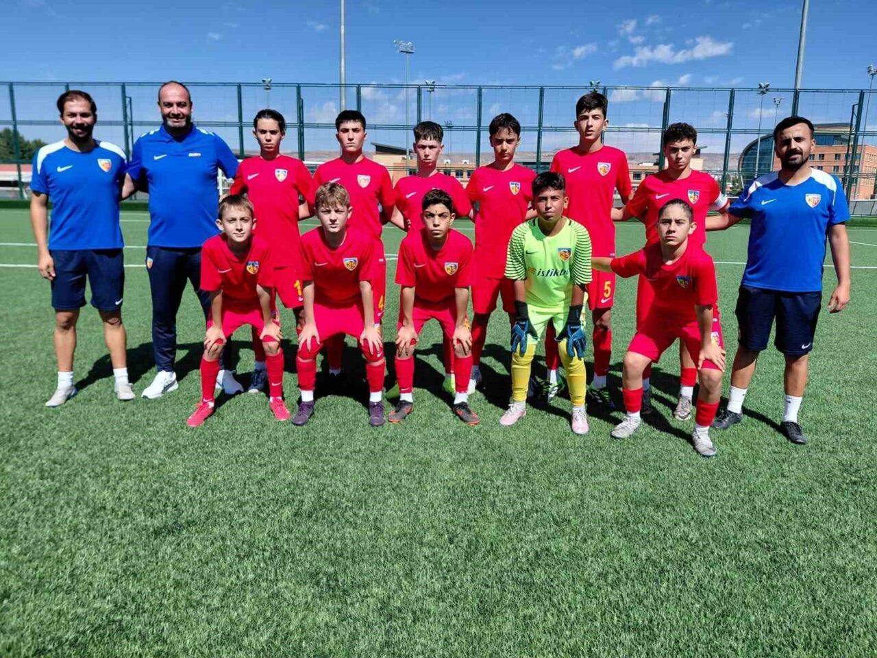 Gelişim Ligi U-14 Kategorisi 12. Grup’ta oynanan ligin ilk hafta