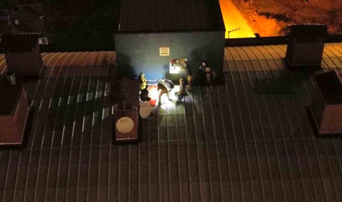 Düzce’de alkolün etkisinde olduğu iddia edilen genç kız, 16 katlı