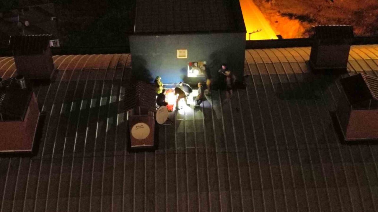 Düzce’de alkolün etkisinde olduğu iddia edilen genç kız, 16 katlı