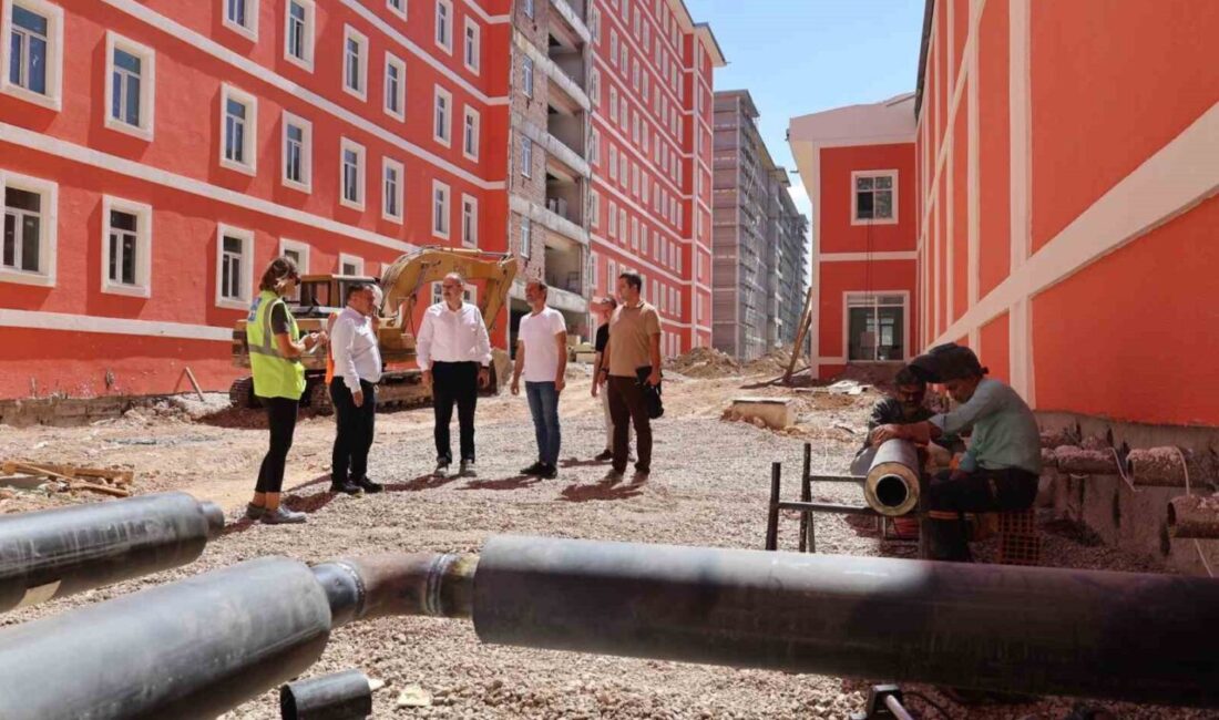 Bilecik Şeyh Edebali Üniversitesi yanında yapımı devam Kredi Yurtlar Kurumu