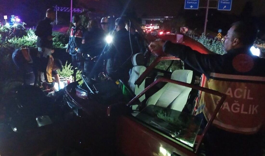 Giresun’da tıra arkadan çarpan otomobildeki 1 kişi hayatını kaybetti, 3