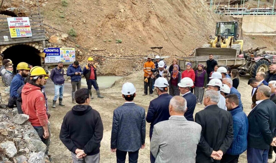 Denizli’nin Acıpayam ilçesinde, cuma günü bir krom madeninde meydana gelen