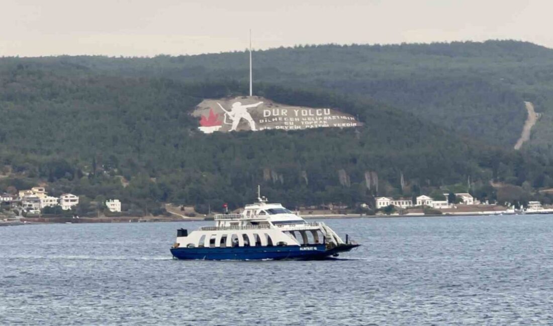Çanakkale’nin Kuzey Ege Denizi’ndeki Gökçeada ilçesindeki bugün yapılması planlanan feribot