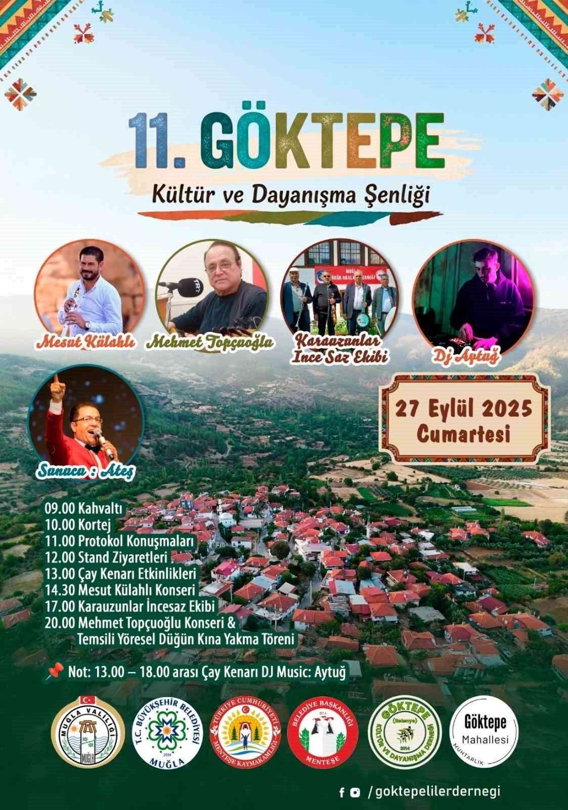 Muğla’nın Menteşe ilçesine bağlı Göktepe Mahallesi’nde geleneksel hale gelen Göktepe