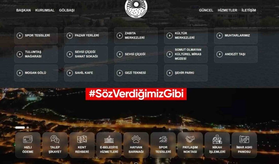 Gölbaşı Belediyesi, vatandaşlara daha hızlı, erişilebilir ve kullanıcı dostu hizmet