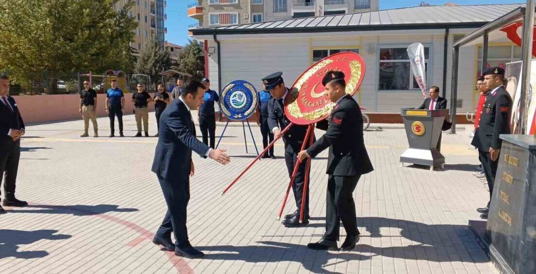 Adıyaman’ın Gölbaşı ilçesinde 19 Eylül Gaziler Günü, düzenlenen anlamlı törenle