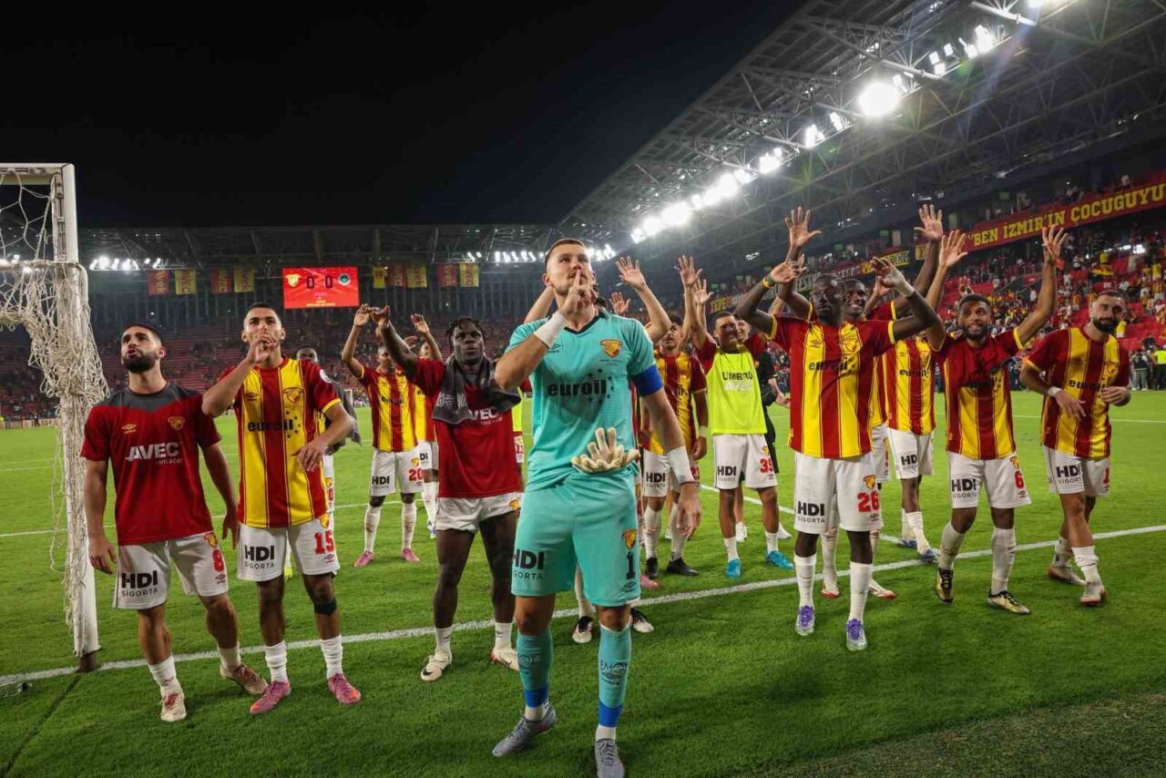 Göztepe, Süper Lig’in 6. haftasında yarın Gürsel Aksel Stadyumu’nda Beşiktaş’ı