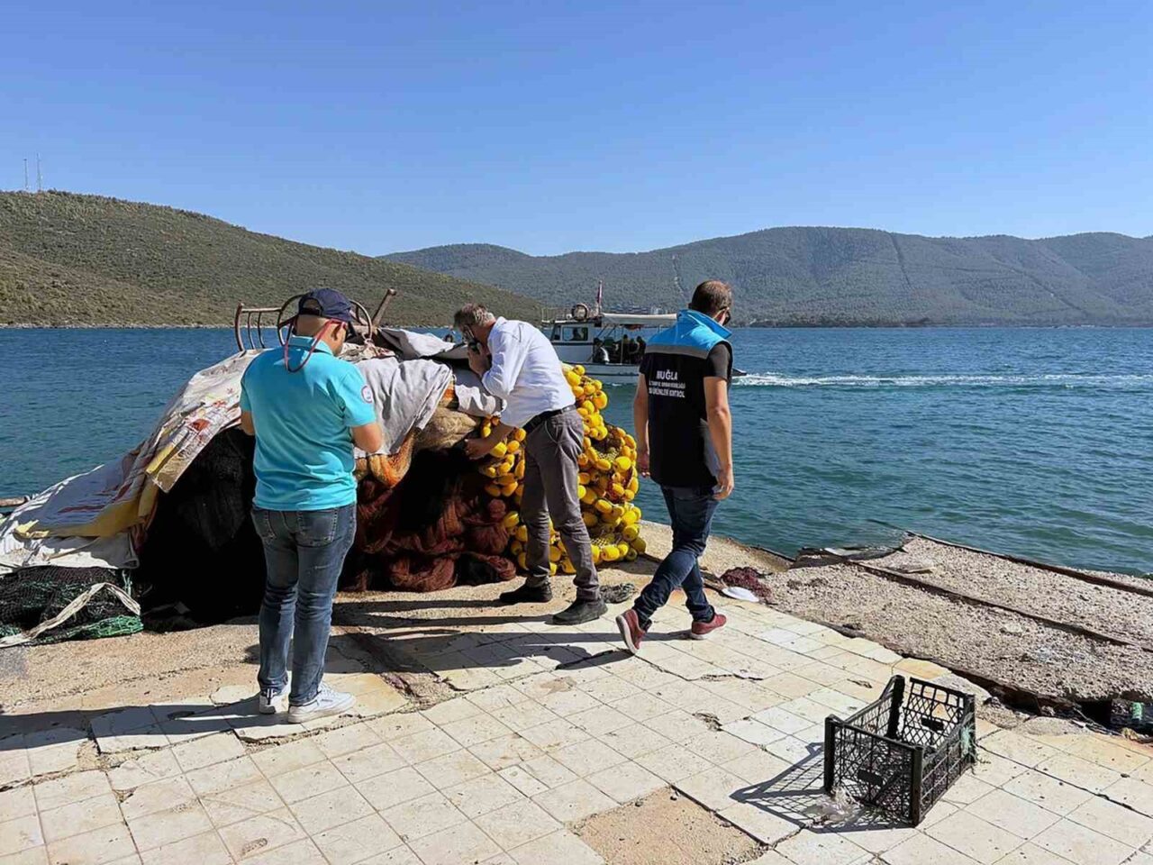 Muğla Tarım ve Orman İl Müdürlüğüne gelen ihbarlar doğrultusunda, Balıkçılık