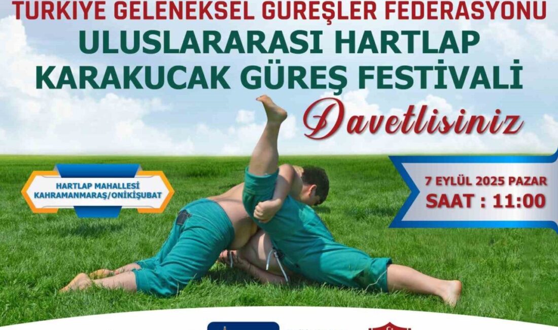 Kahramanmaraş Onikişubat Belediyesi, Türkiye Geleneksel Güreşler Federasyonu iş birliğiyle Uluslararası