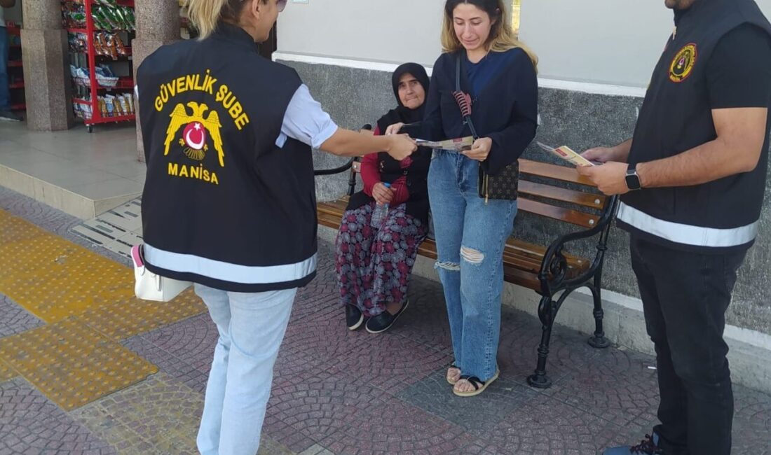 Manisa’da üniversite öğrencilerine yönelik başlatılan ’Güvenli Üniversite’ Projesi kapsamında 2