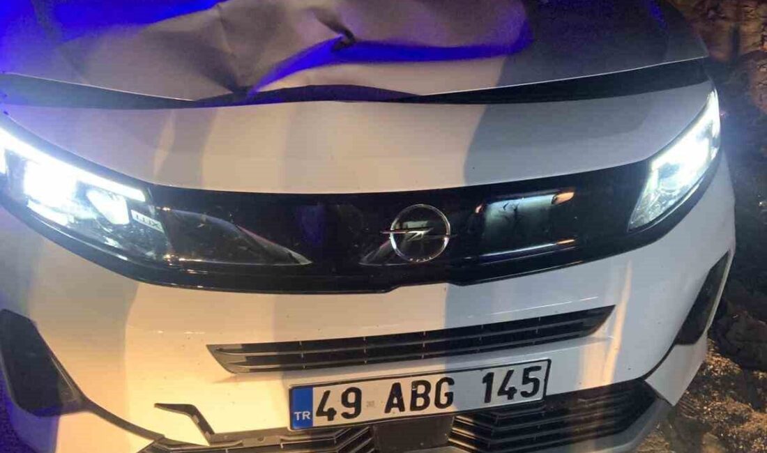 Adıyaman’ın Gölbaşı ilçesinde yolun karşı tarafın geçmeye çalışan yaya, hafif