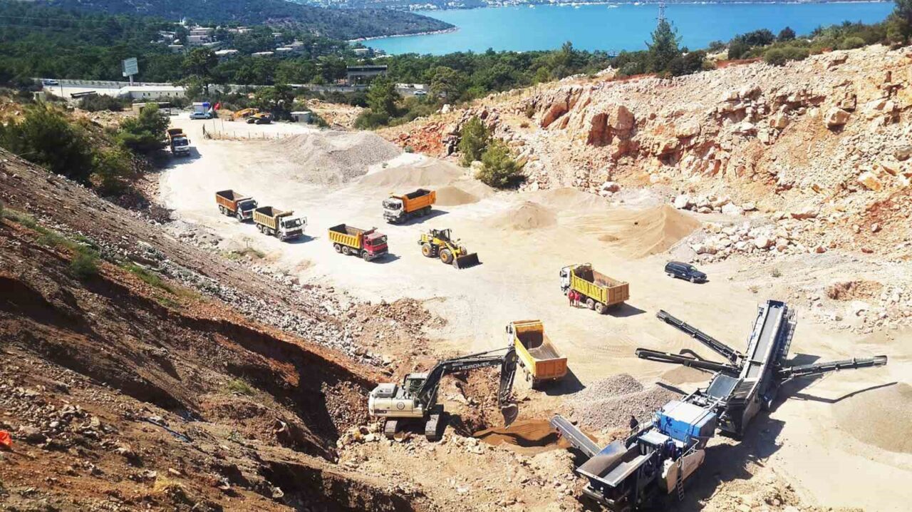 Muğla Büyükşehir Belediyesi, hafriyat atıklarının çevreye zarar vermesini önlemek ve