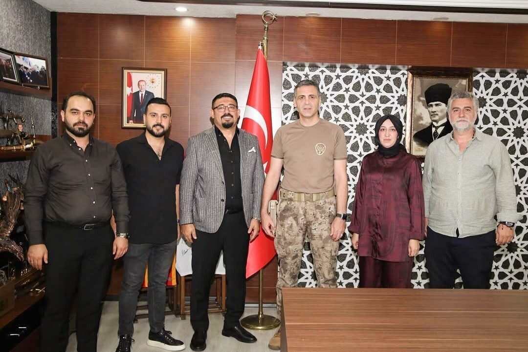 Hacılar Genç İş Adamları Derneği (HAGİAD) yönetimi, Kayseri İl Emniyet