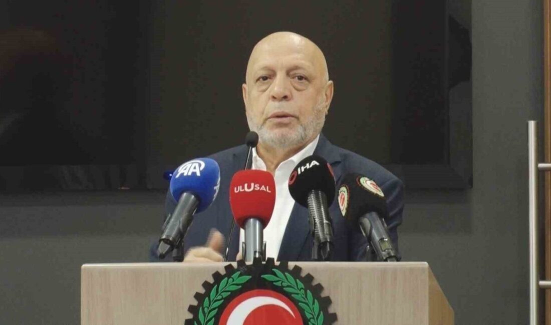 Hak İşçi Sendikaları Konfederasyonu (HAK-İŞ) Genel Başkanı Mahmut Arslan, ‘Uluslararası