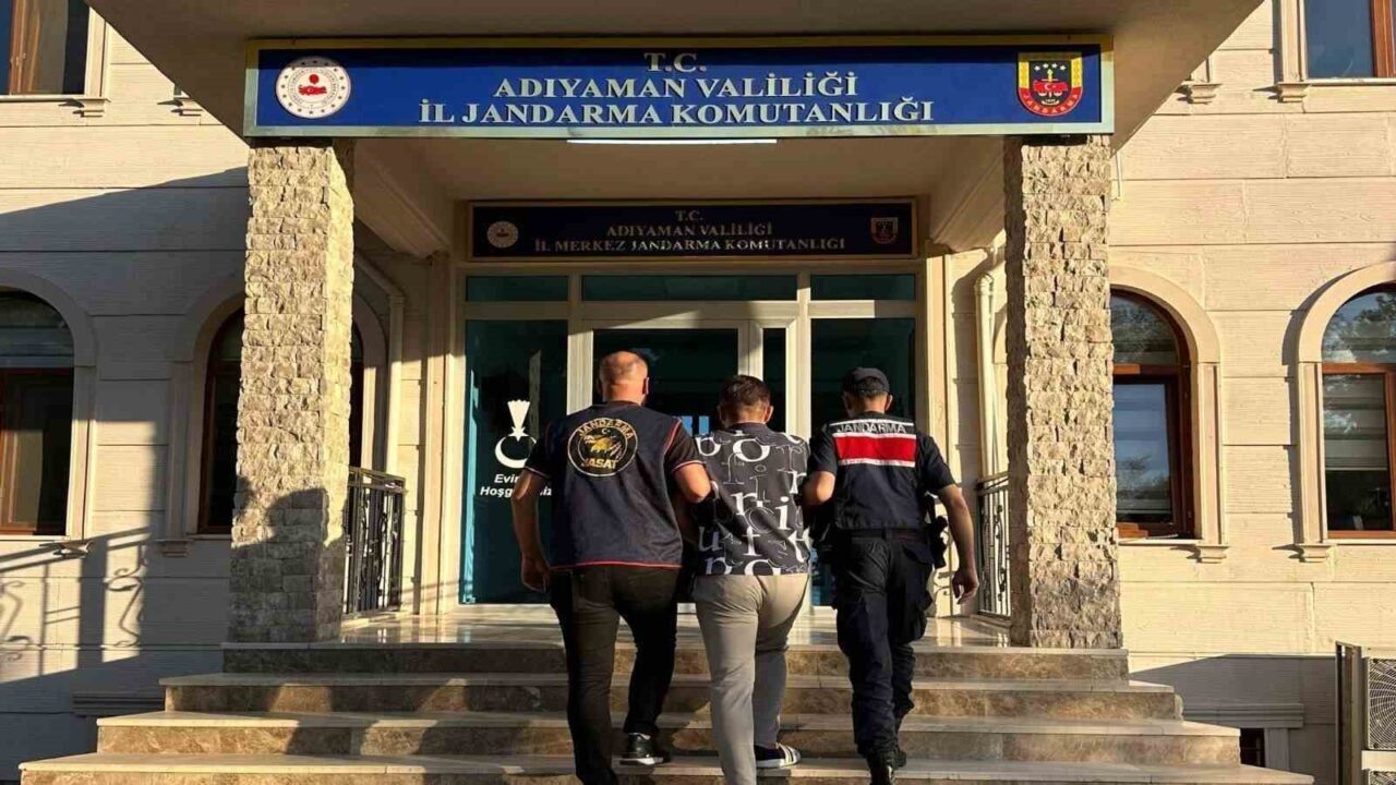 Adıyaman İl Jandarma Komutanlığı ekiplerince yapılan çalışmalar çerçevesinde 9 yıl