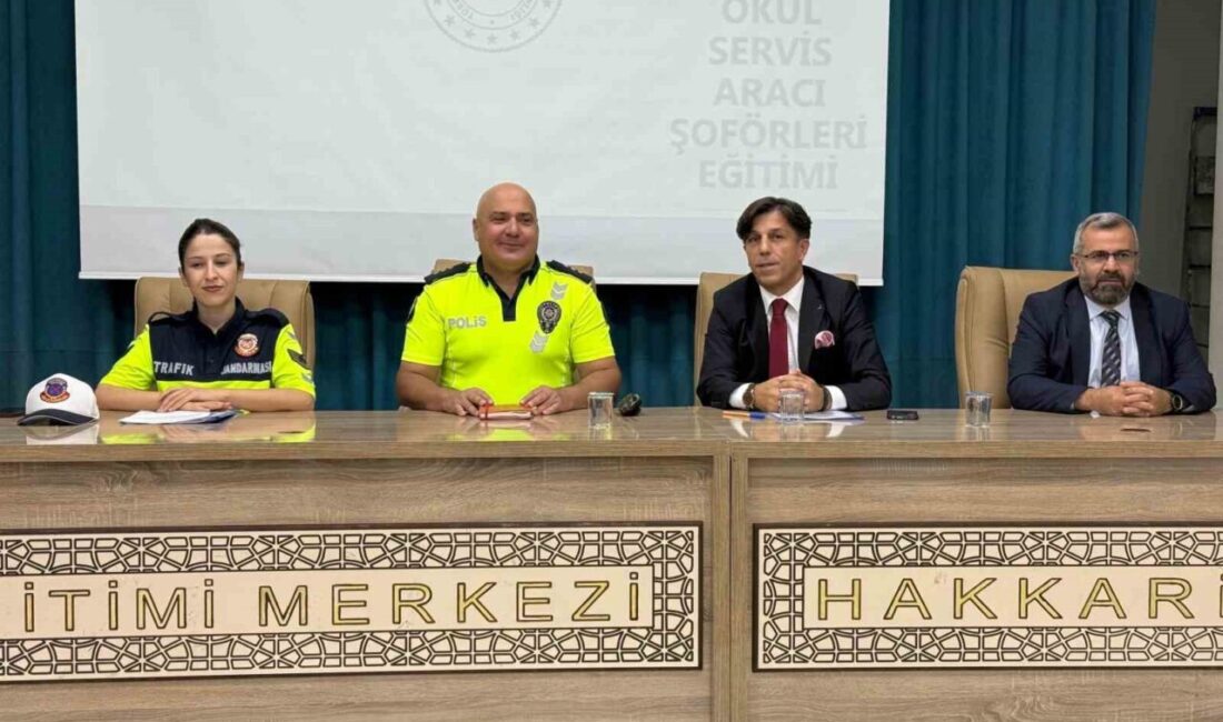 Hakkari İl Milli Eğitim Müdürlüğü koordinasyonunda, İl Emniyet Müdürlüğü ve