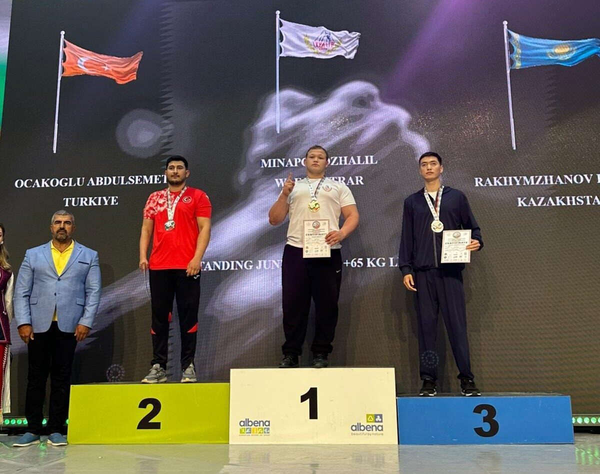 Haliliye Belediyespor’lu Milli Sporcu Abdulsamet Ocakoğlu, Bulgaristan’da düzenlenen 46’ncı Dünya