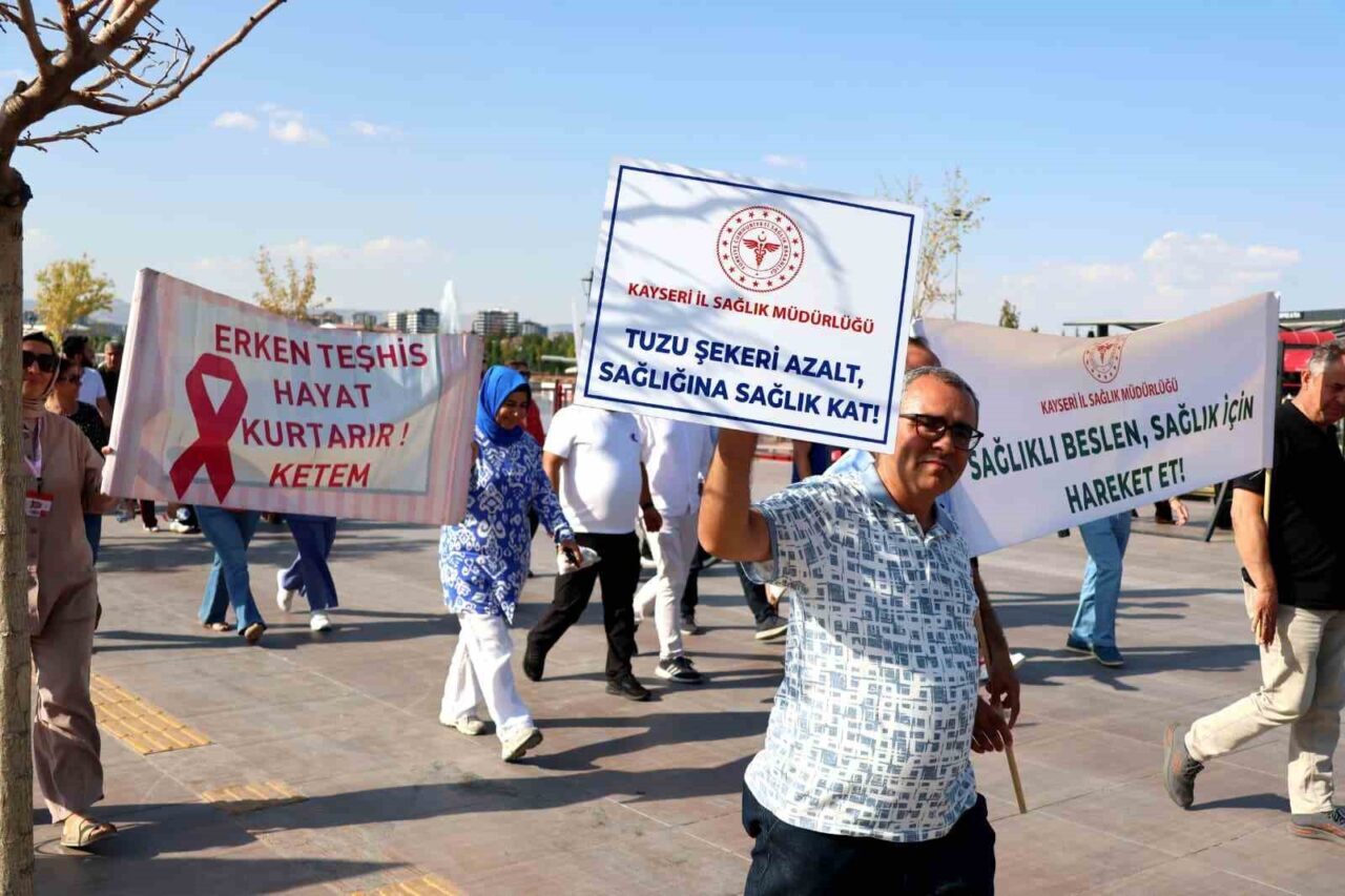 Kayseri İl Sağlık Müdürlüğü tarafından 3-9 Eylül Halk Sağlığı Haftası