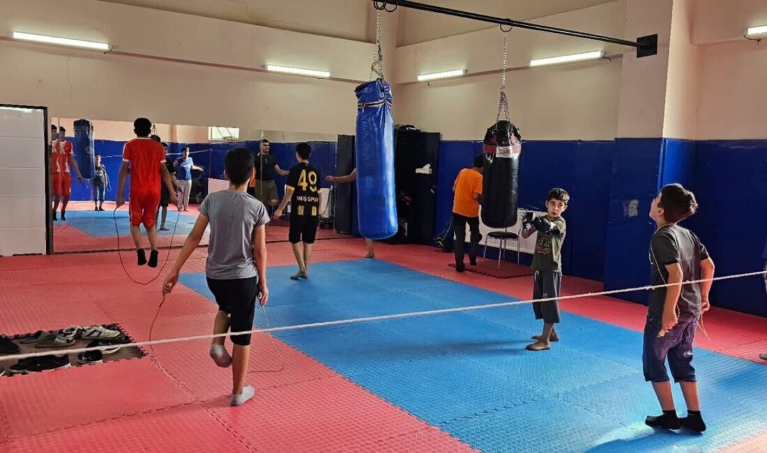 Muş’un Hasköy ilçesinde Gençlik ve Spor Bakanlığı tarafından başlatılan Yaz