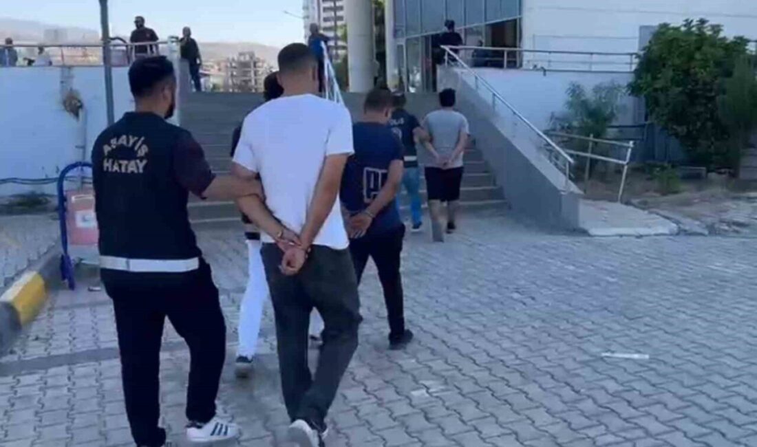 Hatay’ın Antakya ve İskenderun ilçesinde işledikleri çeşitli suçlar hakkında adli