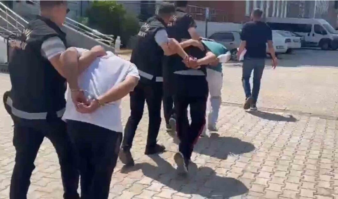 Hatay’ın Arsuz ve İskenderun ilçesinde işledikleri çeşitli suçlar nedeniyle adli