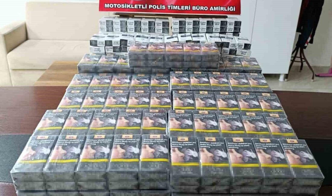 Hatay’da bin 414 paket gümrük kaçağı sigara ele geçirildi. İl