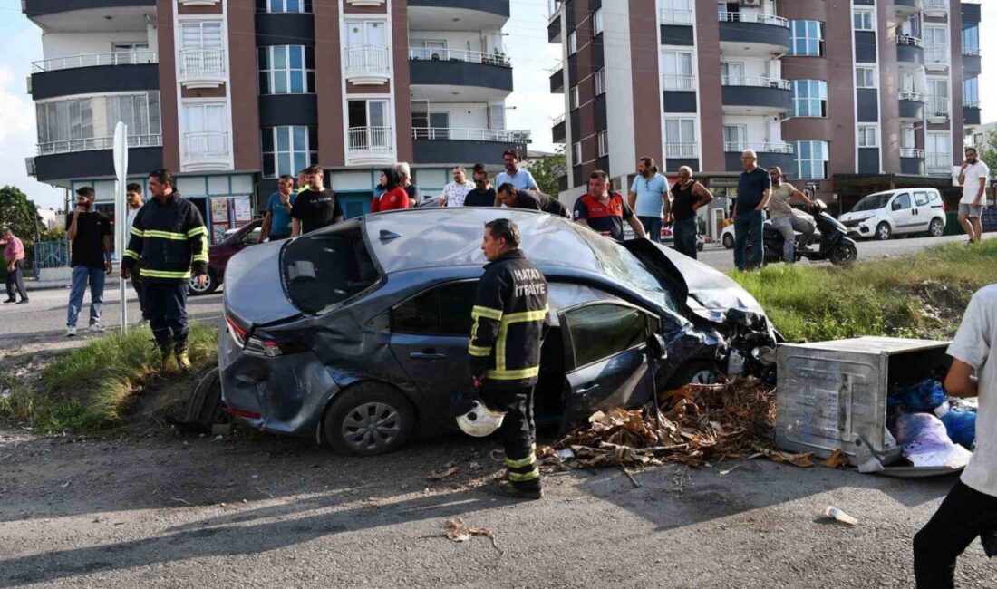 Hatay’da minibüs ile otomobilin çarpıştığı kazada 3 kişi yaralandı. Payas