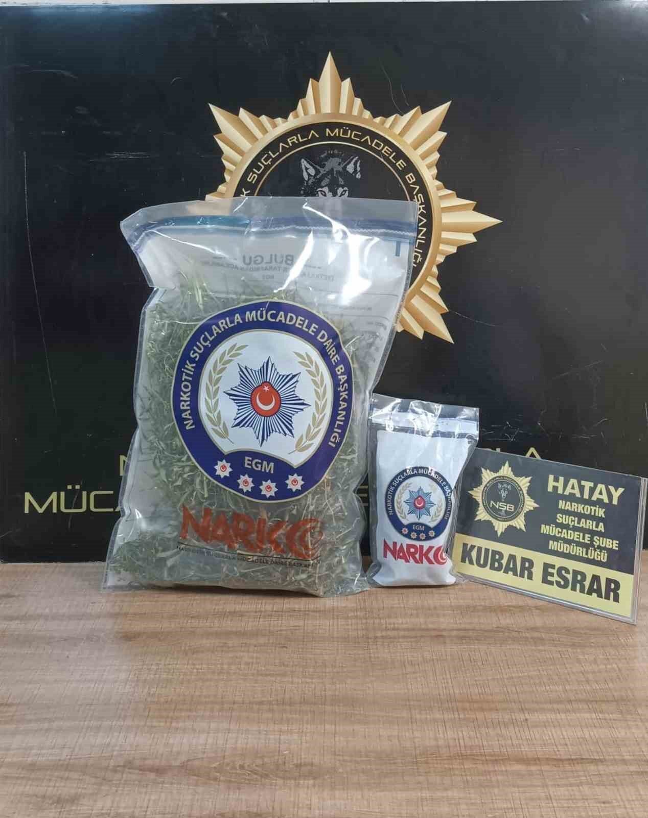 Hatay’da gerçekleştirilen uyuşturucu operasyonlarında 15 kişi gözaltına alındı, çok sayıda