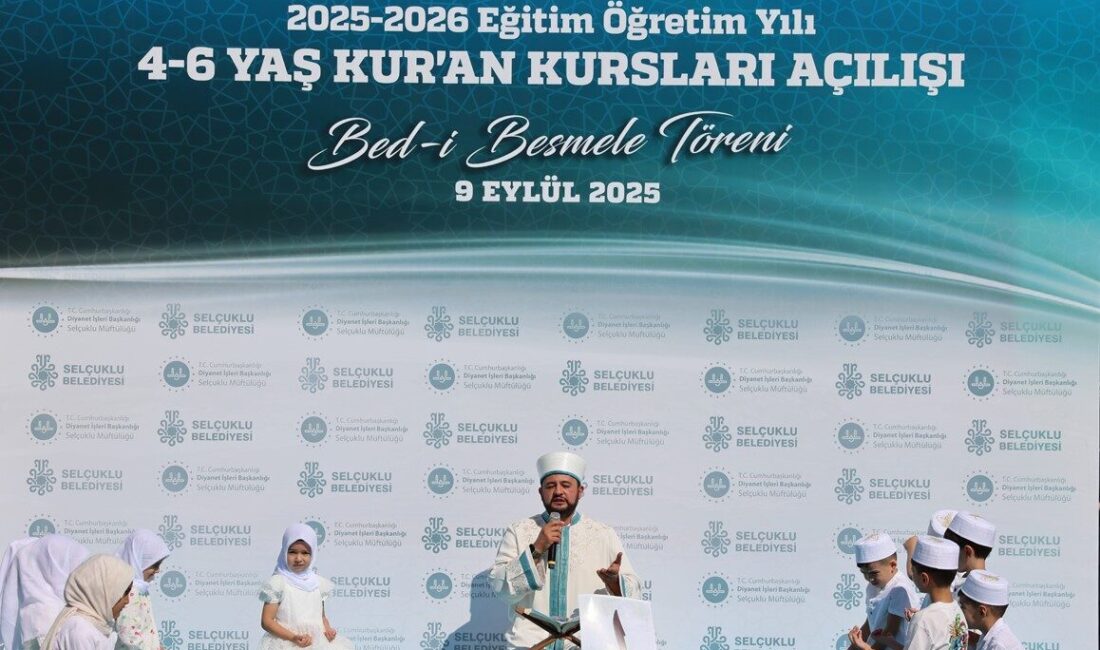 Konya’nın merkez Selçuklu ilçe Belediyesi Hatice Hatun Külliyesi Çocuk Mektebi