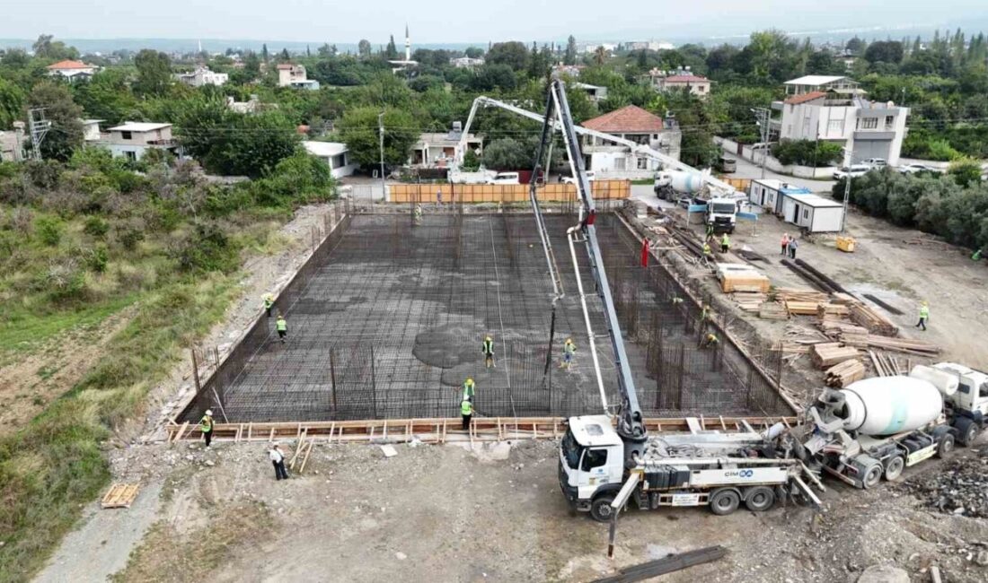 Hatay Büyükşehir Belediyesi, Dörtyol ilçesi Ocaklı Mahallesi’nde çok amaçlı salon
