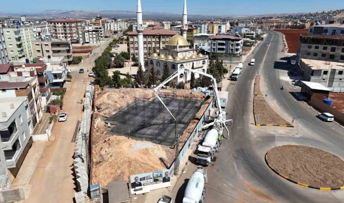 Hatay Büyükşehir Belediyesi, Reyhanlı ilçesi Bahçelievler Mahallesi’nde modern kreşin temelini