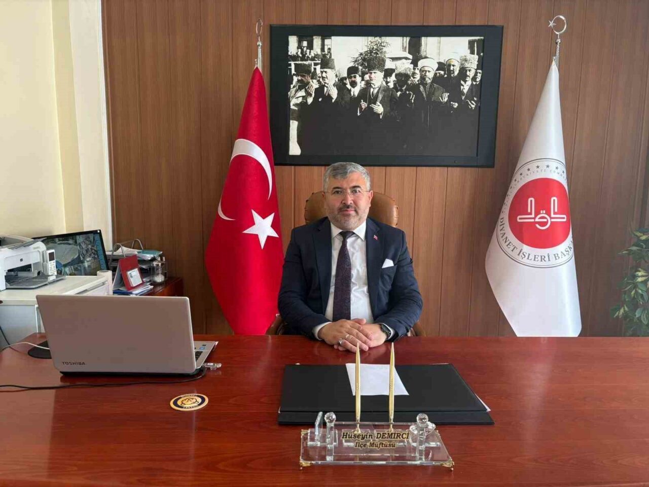 Kütahya’nın Hisarcık İlçe Müftüsü Sabahattin Akyol’un Düzce Gölyaka ilçesine tayin