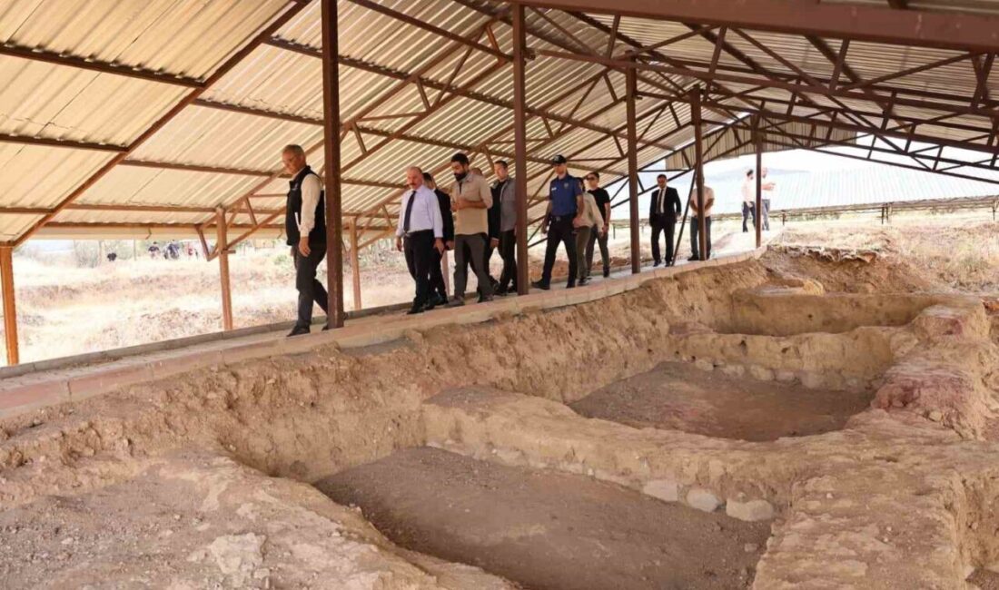 Çorum’un Ortaköy ilçesindeki Şapinuva Antik Kenti, yürütülen arkeolojik kazı çalışmalarıyla