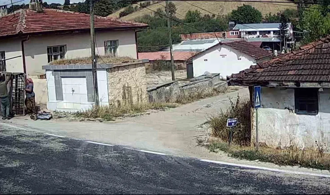 Bilecik’te köy meydanına atık bırakan hurdacılar vatandaşların tepkisine neden oldu.