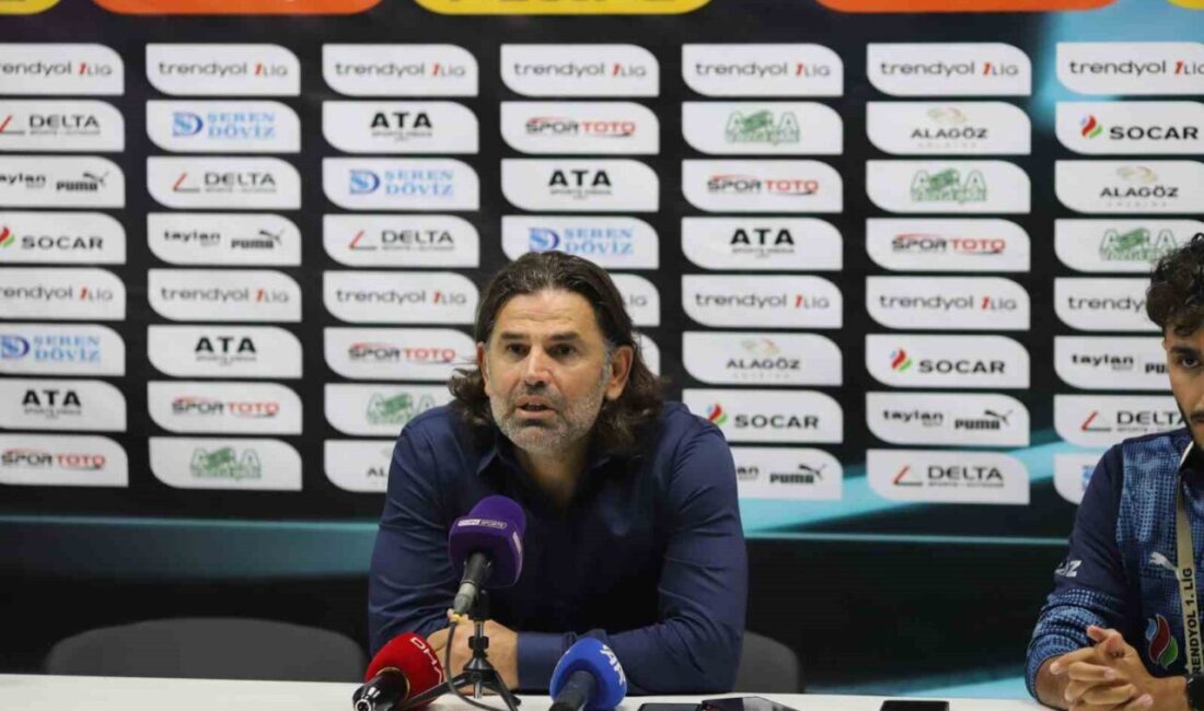 Trendyol 1. Lig’in 7. haftasında Iğdır FK-Hatayspor maçının ardından teknik