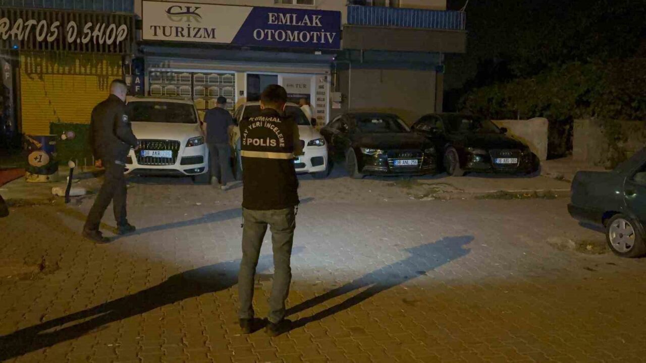 Kayseri’nin Kocasinan ilçesinde vatandaşlar tarafından havaya ateş edildiği ihbarını alan