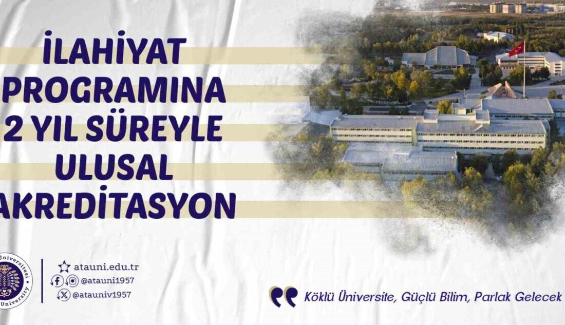 İlahiyat Akreditasyon Kurulu (İAK) tarafından 30 Ağustos 2025 tarihinde gerçekleştirilen