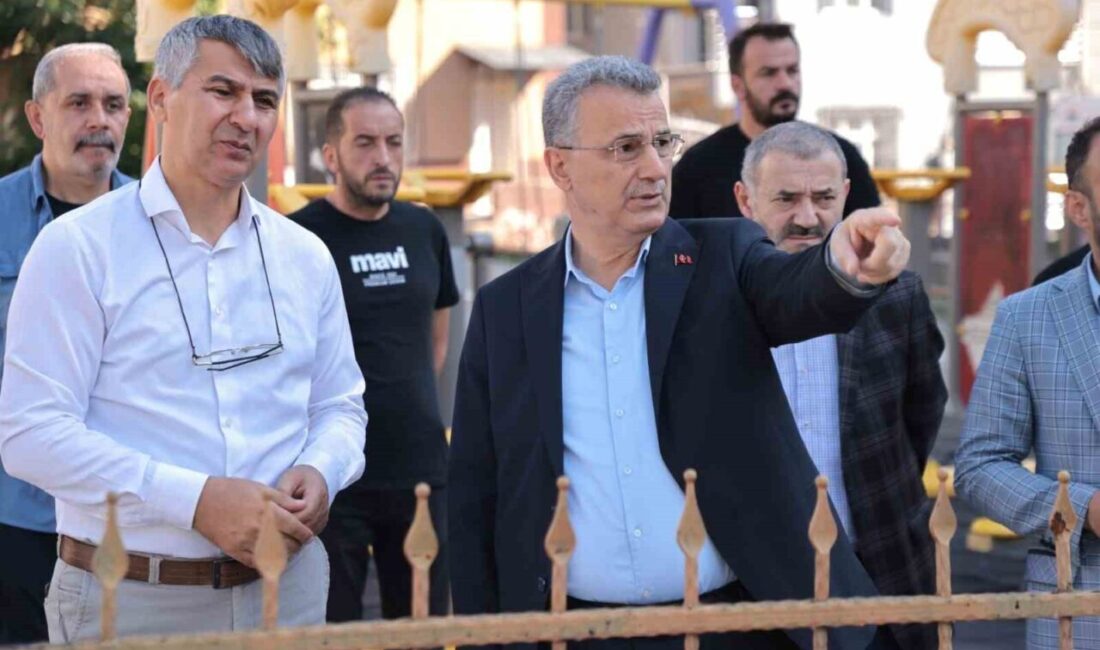 Samsun’un İlkadım Belediyesi, ilçedeki park ve yeşil alanlarda yenileme, bakım