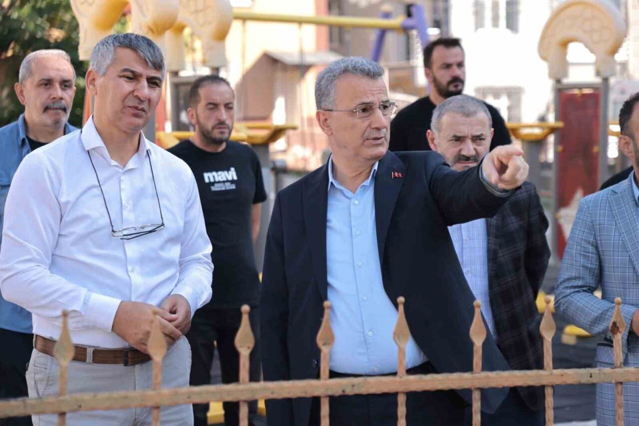 Samsun’un İlkadım Belediyesi, ilçedeki park ve yeşil alanlarda yenileme, bakım