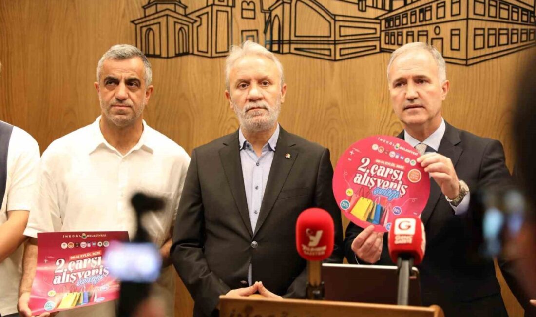 İnegöl Belediyesi’nin Ticaret ve Sanayi Odası ile 7 esnaf odası