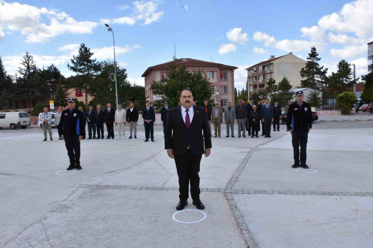 Eskişehir’in İnönü İlçesi’nde 19 Eylül Gaziler Günü sebebiyle tören düzenlendi.