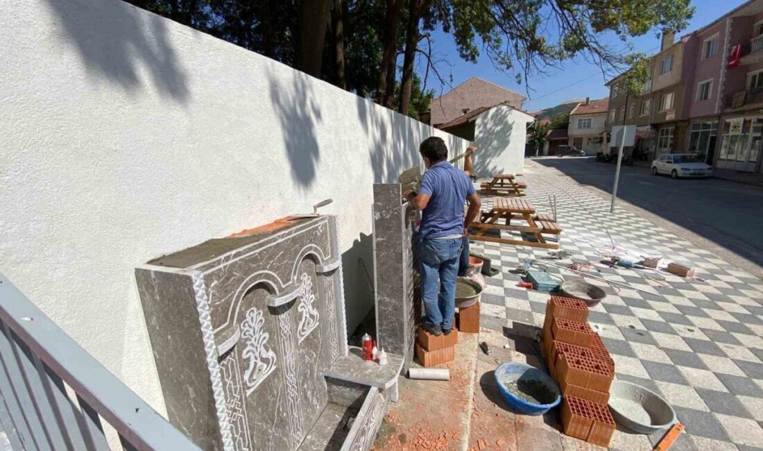 İnönü Belediyesi, Şehit Ali İhsan Aydın’ın adıyla yapılan çeşmeyi vatandaşların