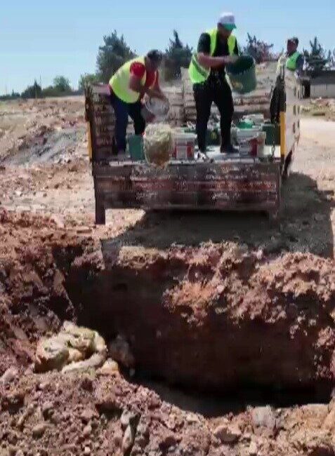 Hatay’da insan sağlığını tehdit eden ve tarihi geçen 800 kilogram