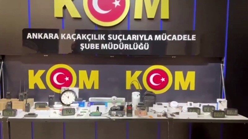 İçişleri Bakanı Ali Yerlikaya, “Ankara’da internetten satışı yapılan ‘dinleme ve