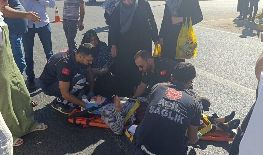 Gaziantep’in İslahiye ilçesinde yolun karşısına geçmeye çalışırken otomobilin çarptığı yaya