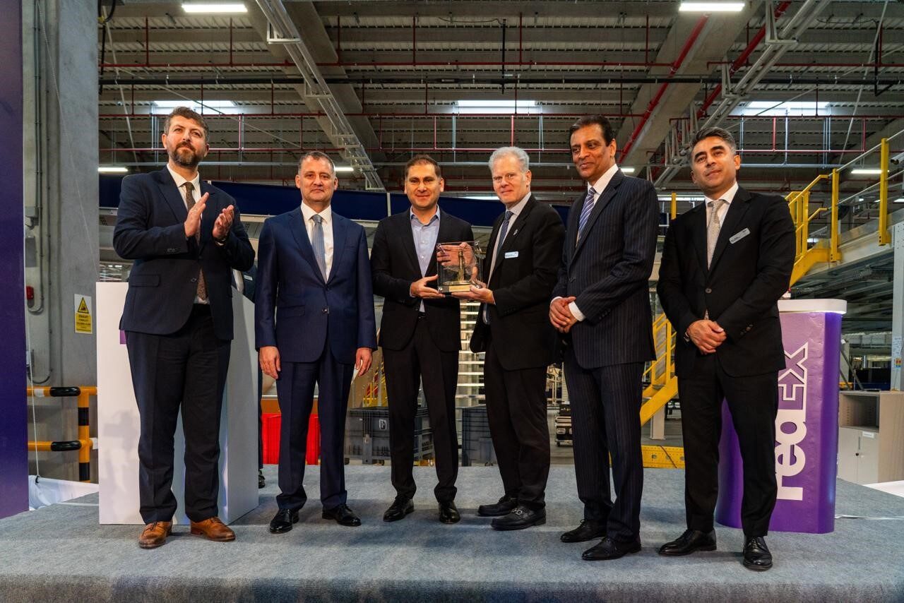 İstanbul Havalimanı kargo terminalinde FedEx Avrupa lojistik tesisi açılışı yapıldı.