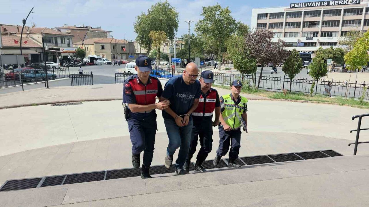 İzmir’in Tire ilçesinde devriye gezen jandarma ekiplerinin dikkati büyük bir