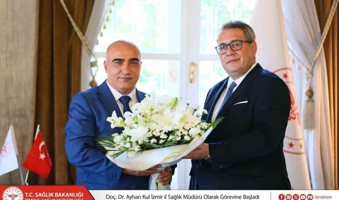 İzmir İl Sağlık Müdürü Burak Öztop’un yerine atanan Doç. Dr.
