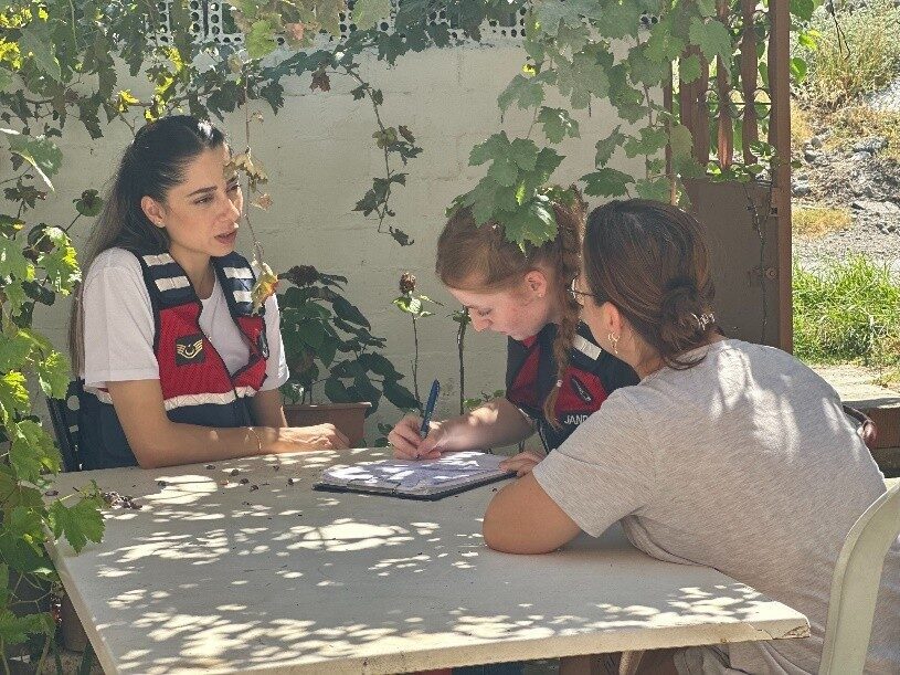 Aydın’ın İncirliova ilçesinde incir bahçelerine inen jandarma ekipleri, kadına yönelik