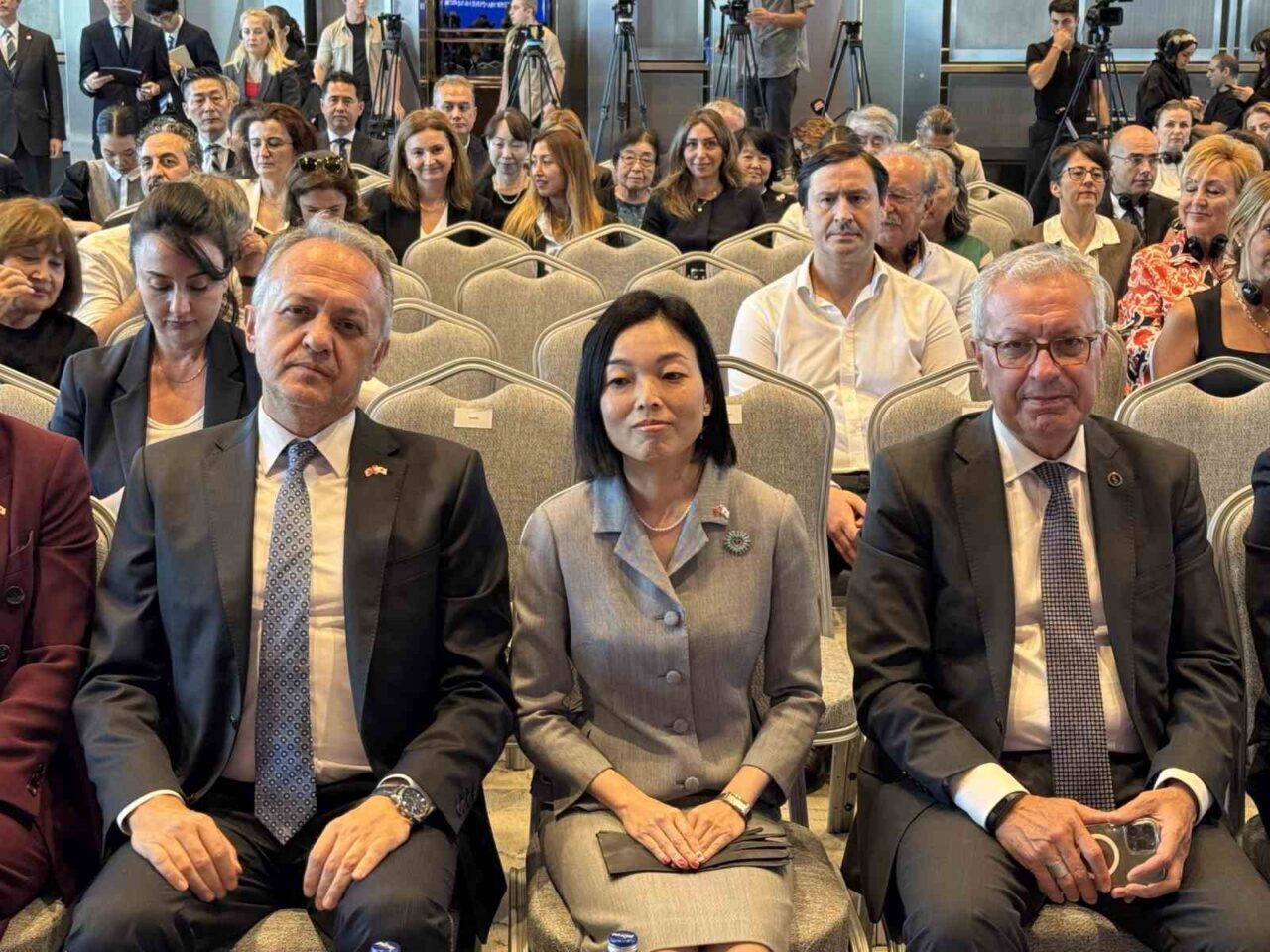 Türkiye ziyaretleri kapsamında İstanbul’a gelen Japonya Altes Prensesi Akiko Mikasa,